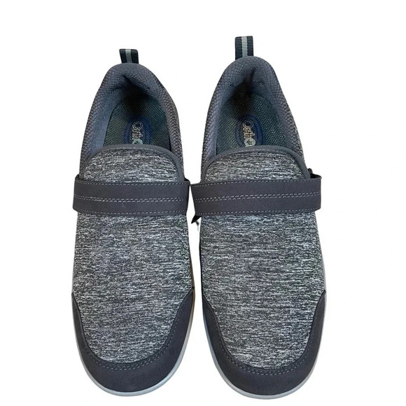 Orthofeet Quincy 822 Woman's Size 11 Wide Orthotic Slip On Shoes Gray - Picture 1 of 8